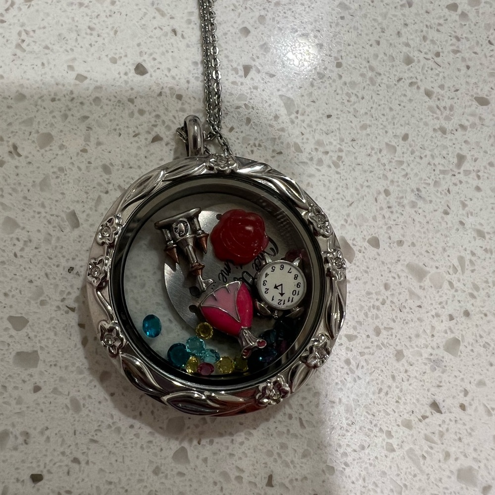 Fairy Tale themed locket necklace